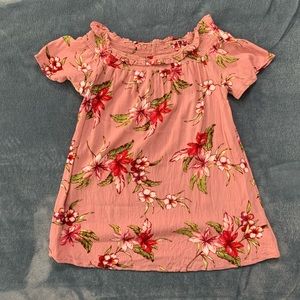 Ambiance Off-the-Shoulder Short Sleeve